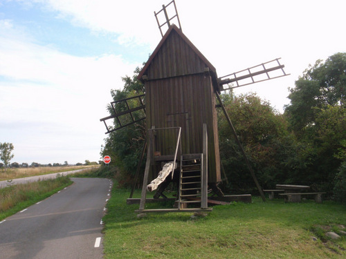 Windmills of &Ouml;land Island.